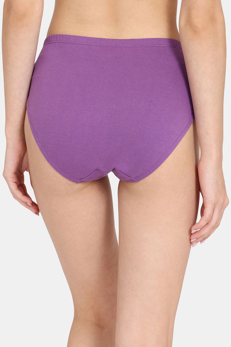 Rosaline Fleur Burst Medium Rise Full Coverage Hipster Panty (Pack of 3) - Multicolor — image 7